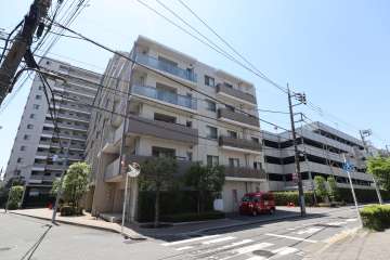 東京フォレストミッドガーデンシティザテラスの外観（北東側から）