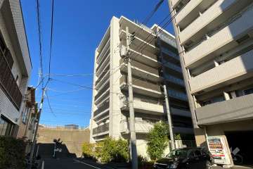 アーデル三ノ輪サウスフォートの外観（南西側から）