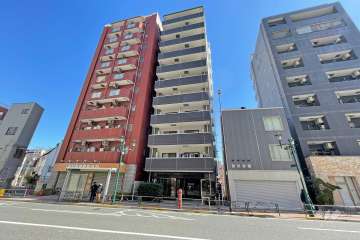 ドルチェ日暮里弐番館の外観（南西側から）