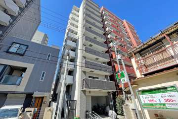 ドルチェ日暮里弐番館の外観（南北東側から）