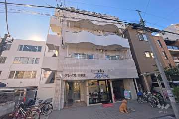 グレイス日暮里の外観（北東側から）