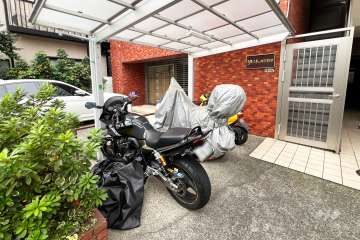 駐輪場・バイク置場（屋根付き）
