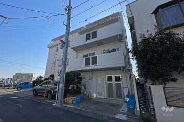 道灌山リハイムの外観（北西側から）