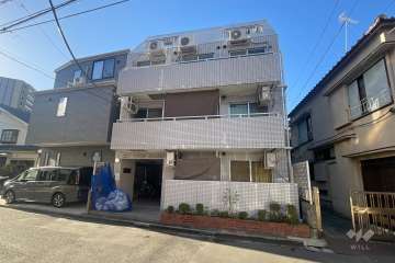 スカイコート町屋の外観（北側から）