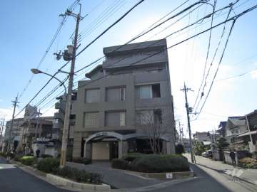エーベル池田の外観（北側から）