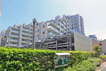 クレヴィア南千住の外観（北西側から）