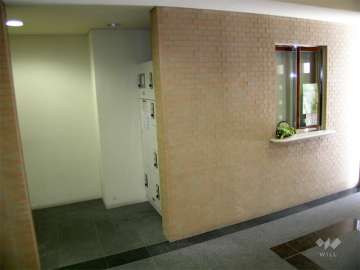 管理人室と宅配ボックス