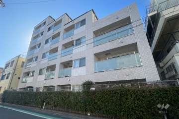 プレジール尾久ステーションマークスの外観（北東側から）　