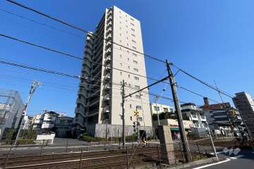 ルフォン町屋ブランシエラの外観（南西側から）