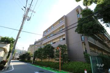 ローレルコート池田城南の外観（南西側から）