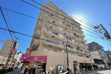 日暮里ダイヤモンドマンションの外観（西側から）