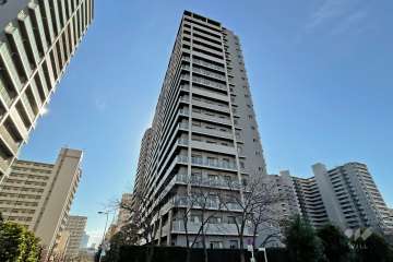 東京フロンティアシティアーバンフォートイーストブロックの外観（北東側から）