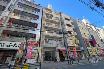 Ｄ１ハイム日暮里の外観（南東側から）