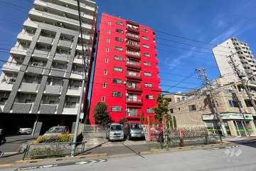 フジハイツ南千住の外観（南西側から）