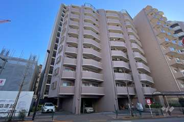 田園キャッスル町屋の外観（北西側から）