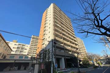 ダイナシティ東京リバーゲートセレッソタワーの外観（南西側から）　