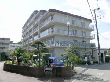 池田住吉ビューハイツの外観（北側から）