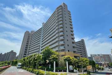 プランヴェールＥＸリバーウイングの外観（北西側から）