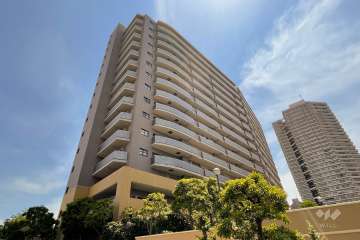 プランヴェールＥＸリバーウイングの外観（南西側から）