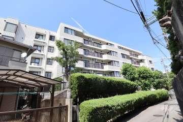 インペリアル池田城山町の外観(南西側から)