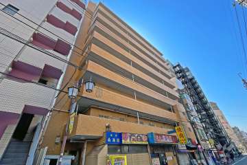 シティハイム町屋の外観（北側から）