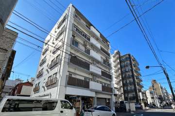 南千住ダイヤモンドマンションの外観(北東側から)