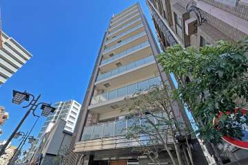 パレステージ町屋壱番館の外観（南西側から）