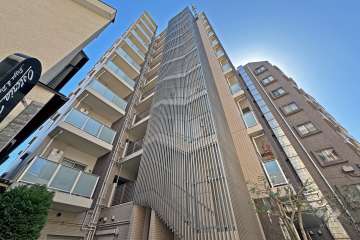 パレステージ町屋壱番館の外観（北西側から）