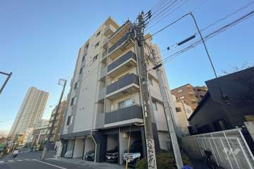 エグザレガーロ西日暮里の外観（北西側から）