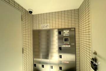 共用ポストと宅配ボックス