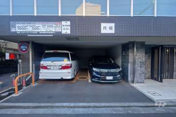 敷地内のコインパーキング