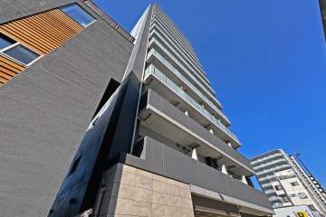 パレステージ田端ファストコートの外観（南東側から）