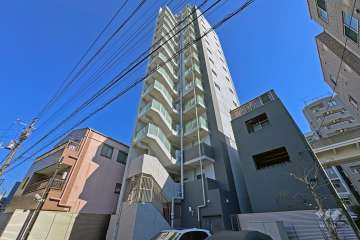 パレステージ田端ファストコートの外観（南西側から）