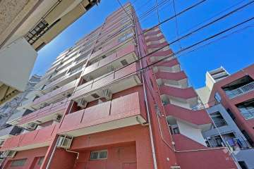 フィース日暮里の外観（北東側から）