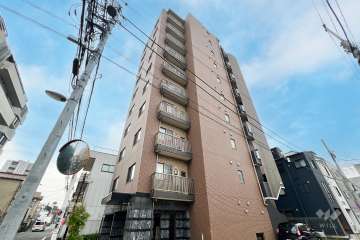 ミオカステーロ東日暮里の外観（北東側から）