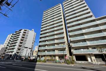 プレシス田端ブランの外観（南東側から）