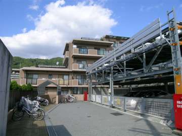 機械式の敷地内駐車場