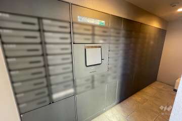 共用ポストと宅配ボックス