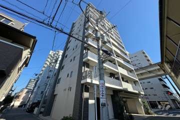 プレディアンスフォート田端の外観（南西側から）