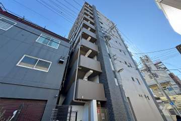 プレディアンスフォート田端の外観（北西側から）