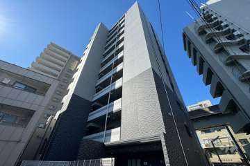 イアース西日暮里の外観（北東側から）