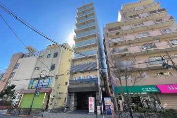 リヴシティ日暮里の外観（北西側から）