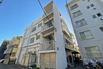 コーポ日野の外観（北西側から）