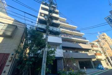 パレステージ町屋参番館の外観（南東側から）