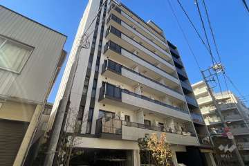 ピアース東京尾久の外観（南東側から）