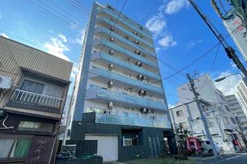 エテルヴォ三ノ輪ステーションフロントの外観（北東側から）