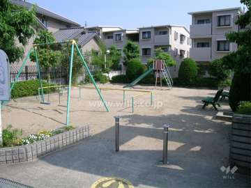 敷地に隣接する公園