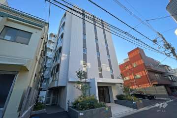 パレステージ西日暮里2の外観（北東側から）