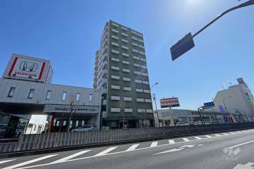 オオサキ竹の塚マンションの外観（北西側から）