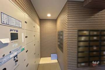 共用ポストと宅配ボックス